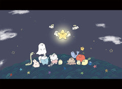Fabric Poster "Fly, My Wings" [B3 size]