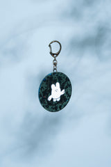"I Am a Fluff" Keychain [Io & the Jupiterian]