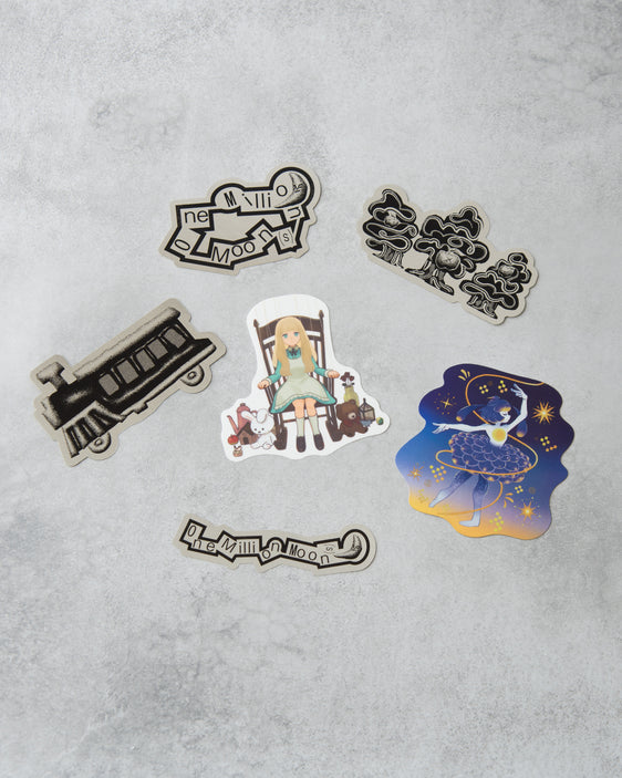 Stickers Set A [One Million Moons]