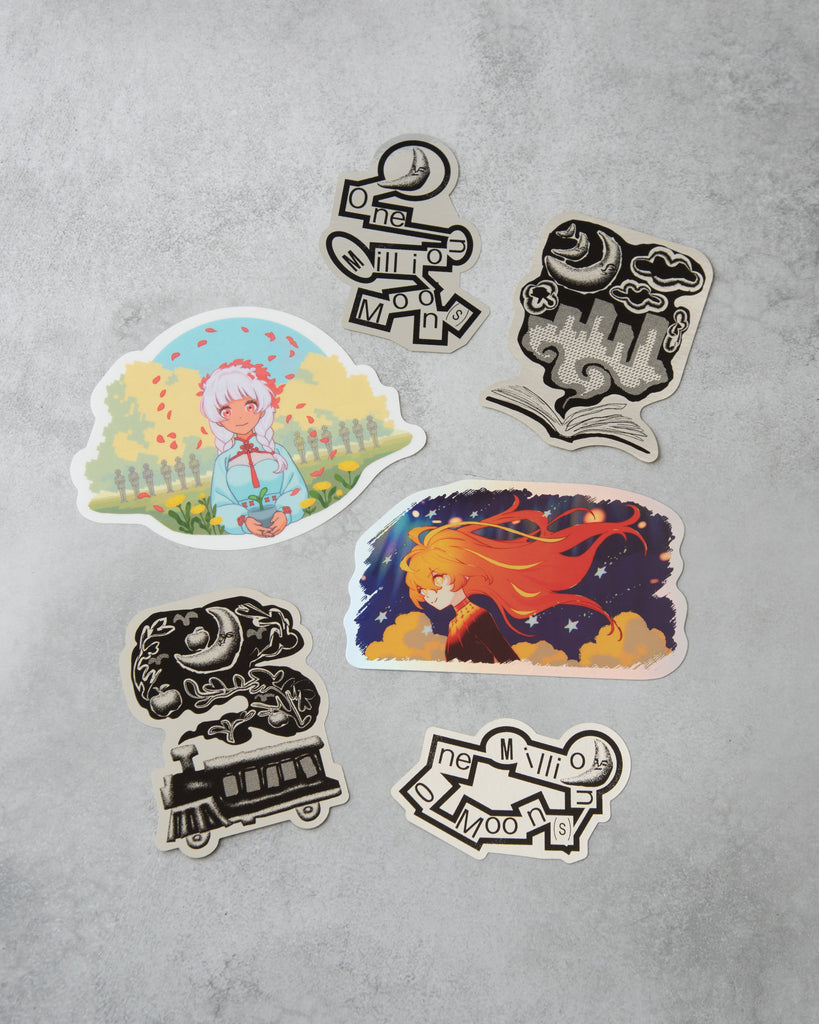 Stickers Set B [One Million Moons]