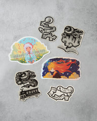 Stickers Set B [One Million Moons]