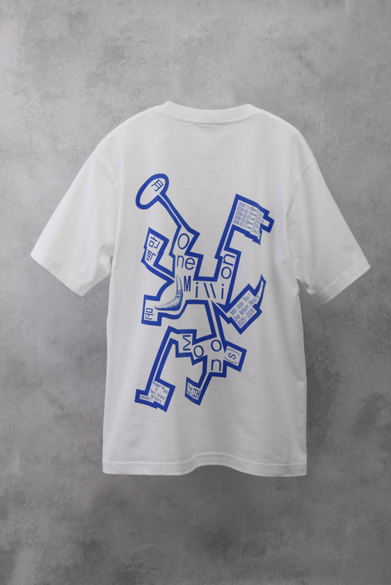 T-shirt "Let's Lament" 1MM Tour Blue ver. [White M/L/XL]
