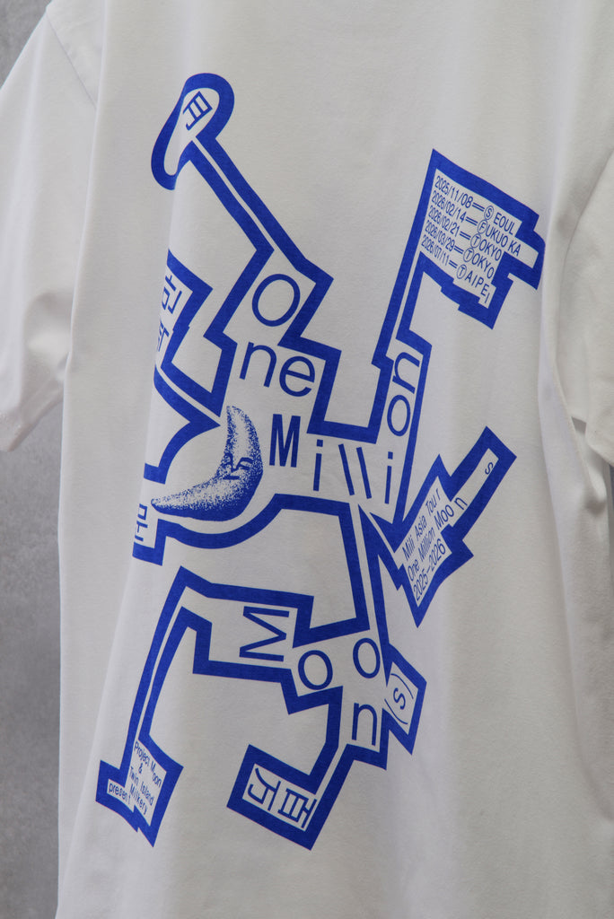 T-shirt "Let's Lament" 1MM Tour Blue ver. [White M/L/XL]